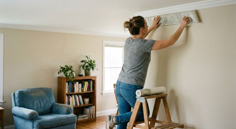 Bedroom Wallpaper Installation in Kansas City, MO