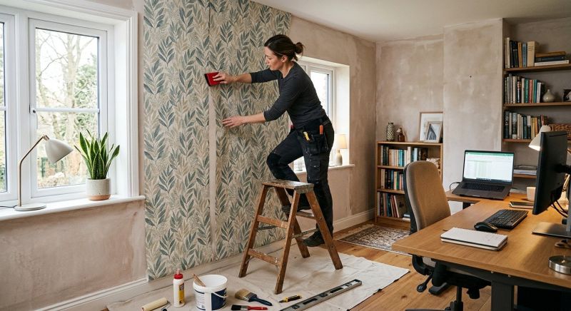 Wallpaper Border Installation in Littleton, CO