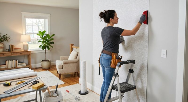Bedroom Wallpaper Installation in Denver, CO