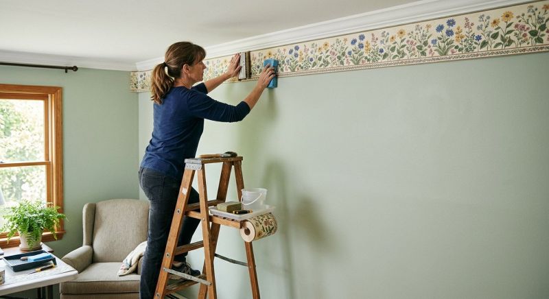 Wallpaper Border Installation in Kansas City, MO