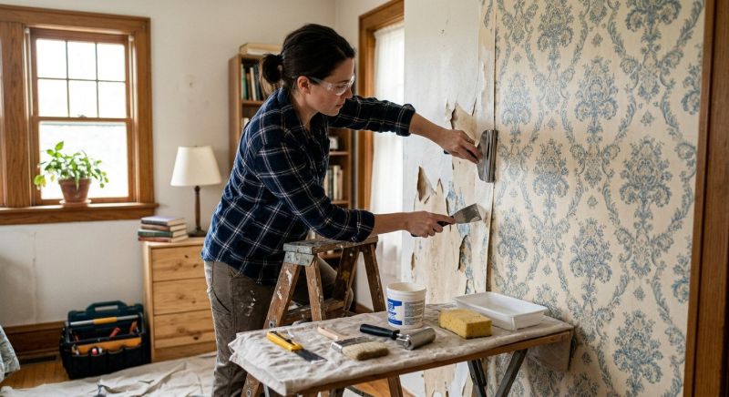 Wallpaper Seam Repair in Olathe, KS