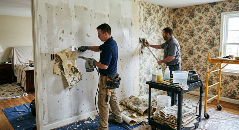 Wallpaper Stripping in Roseville, CA